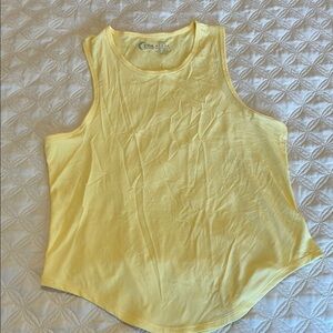 Zyia Yellow Sleeveless Top